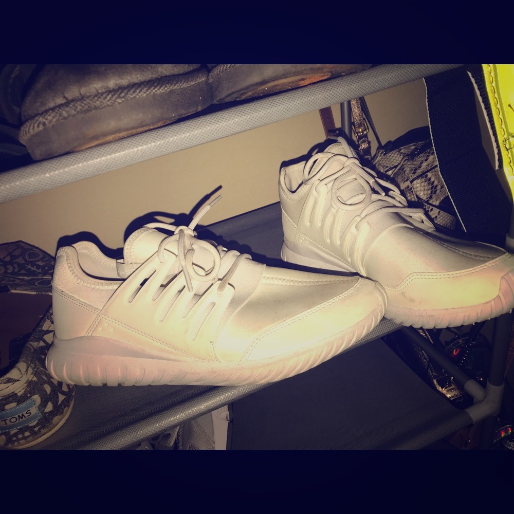 White adidas